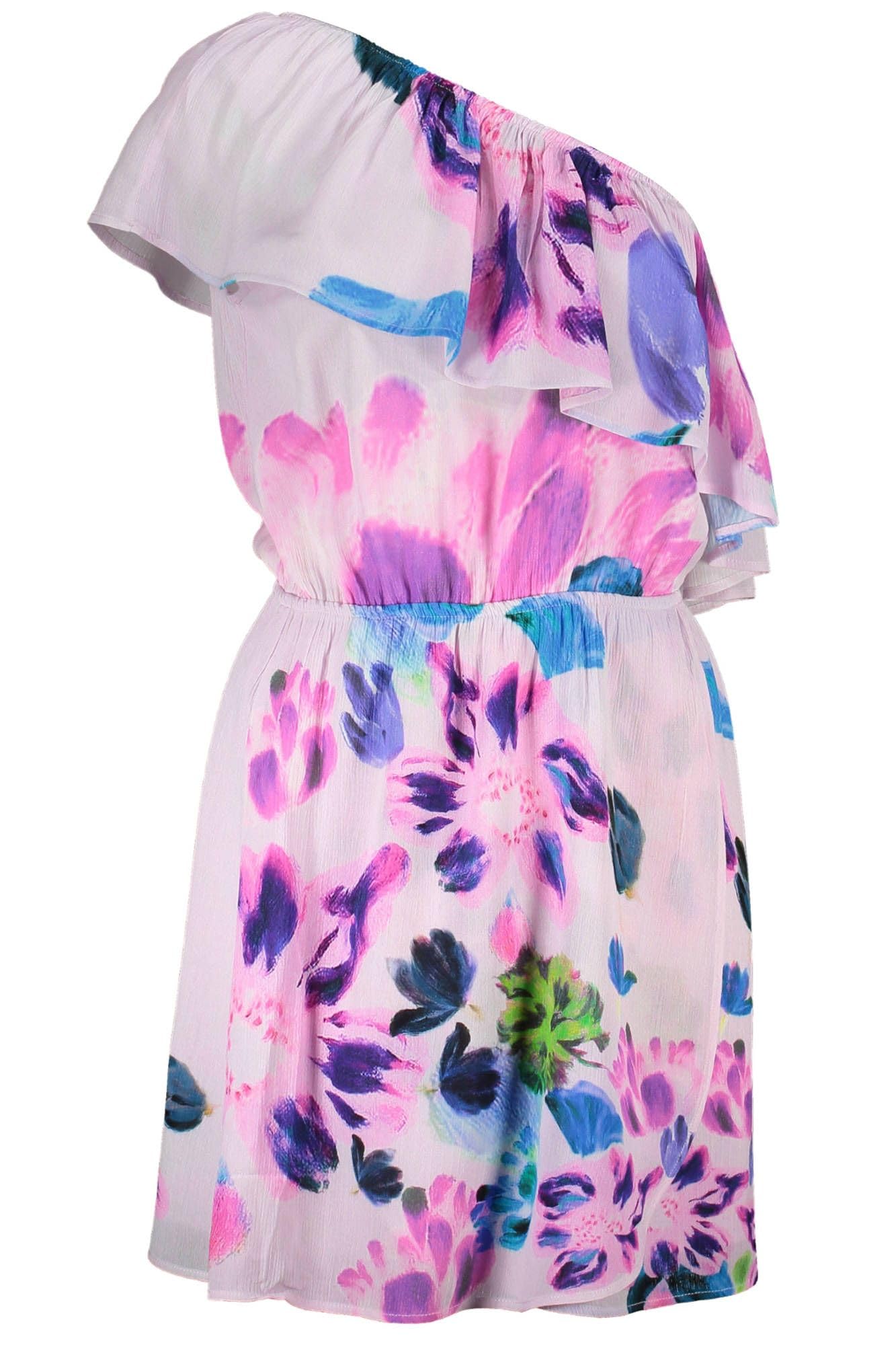 Desigual Rosa Viscosa Women Dress - L