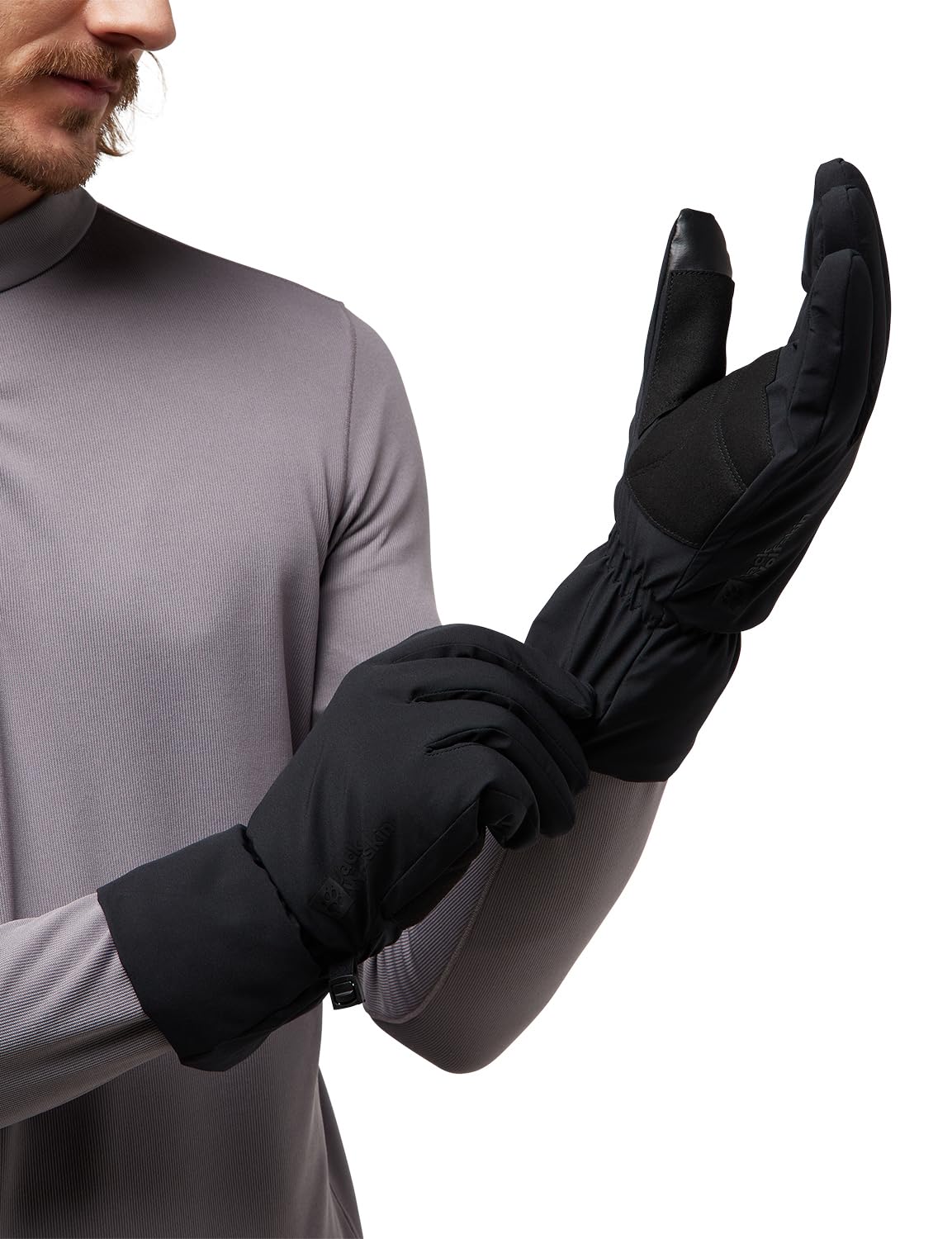 Jack Wolfskin Highloft Glove Gloves, Black, XL, black, XL