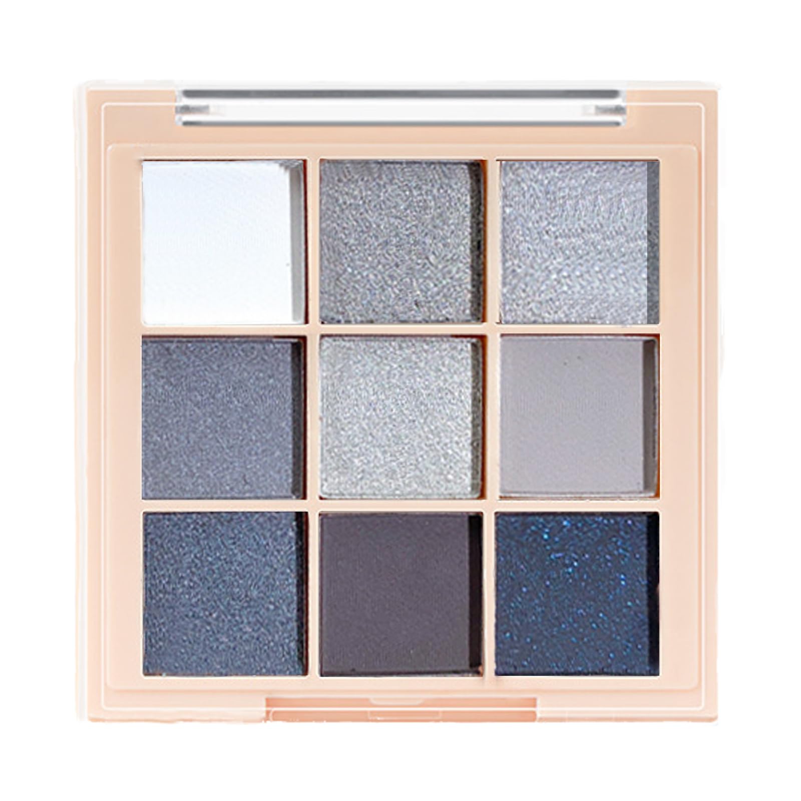 Smokey Eyeshadow Palette, Black Smokey Eyeshadow Palette Makeup,Smoky Eyes Make-up, 9 neutral eyeshadows, Highly Pigmented Blendable Cool toned colours Eyeshadow Palette for Girls and Women