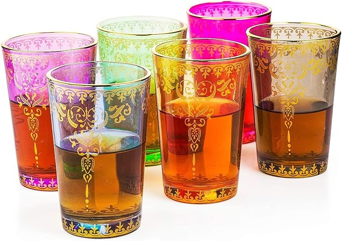 Hand-Made Multipurpose Moroccan Glasses