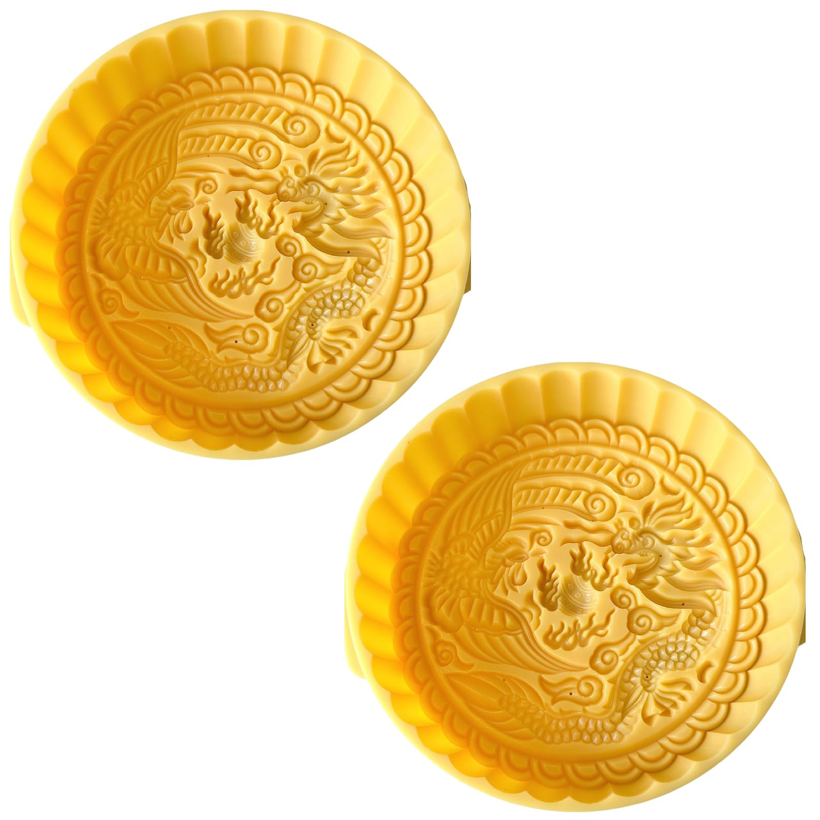 Tsophreniq 2Pcs Biscuit Press Mold Hand Pastries Traditional Pattern Cookie Stamps Cookie Dessert Cutter Baking Tool Hand Pastries Easily Clean Baking