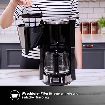 Poor Coffee Mine Filter Coffee Machine Black