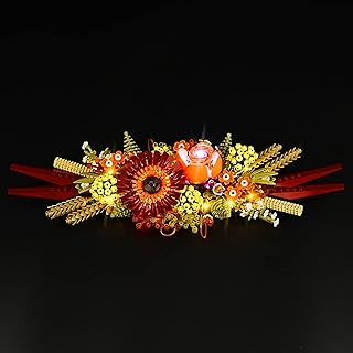 LED Light Kit for Lego Icons Dried Flower Centerpiece 10314 Artificial Plants Set, Lighting Set Compatible with Lego 10314 (Lights Only, No Lego Models)