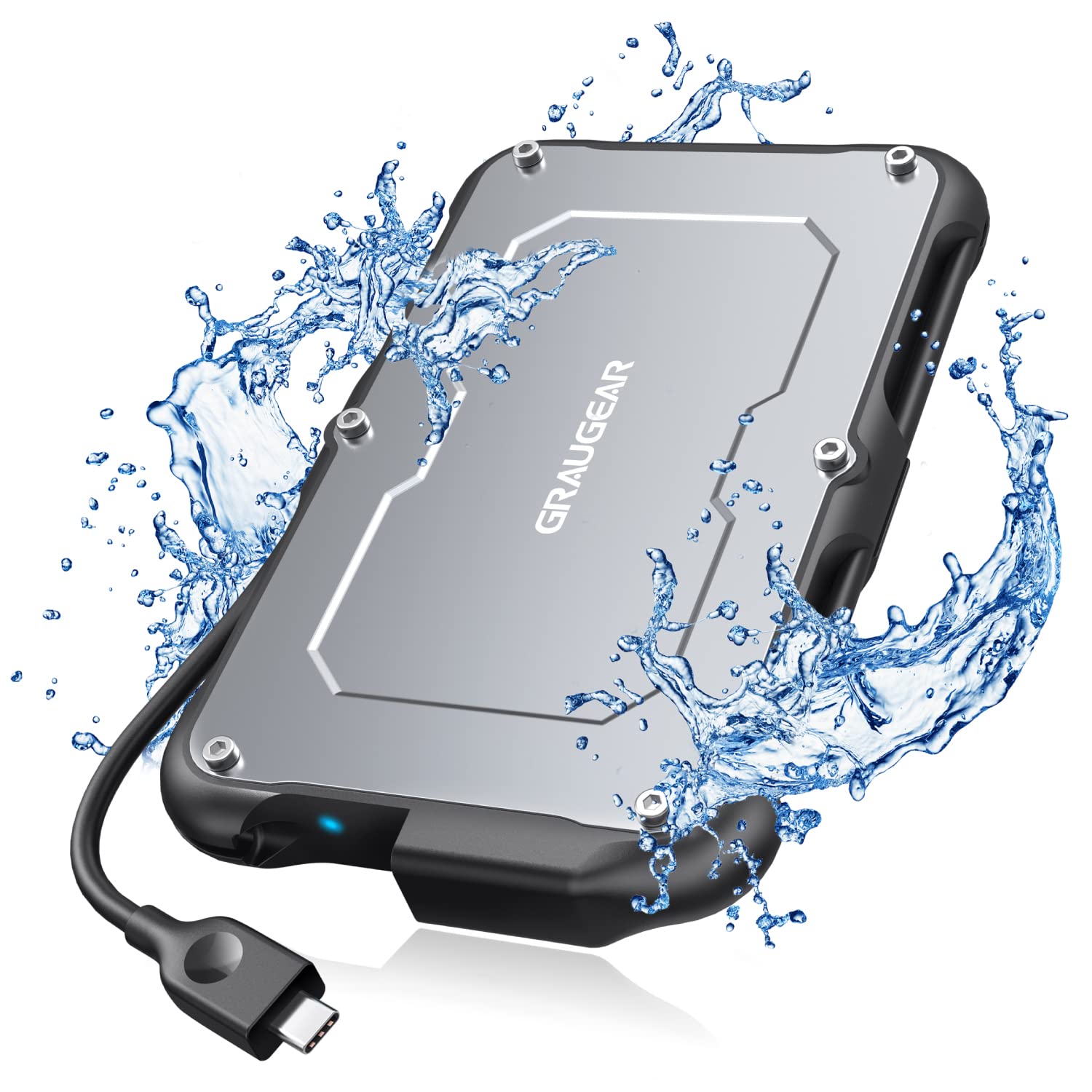 chiave usb c per ssd hdd con porta 2 5