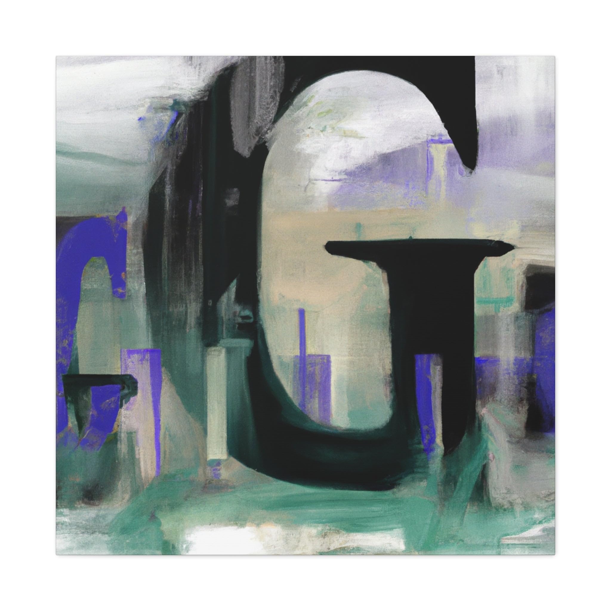 Stormy Grapes Bidigo - Canvas 36″ x 36″ / Premium Gallery Wraps (1.25″)