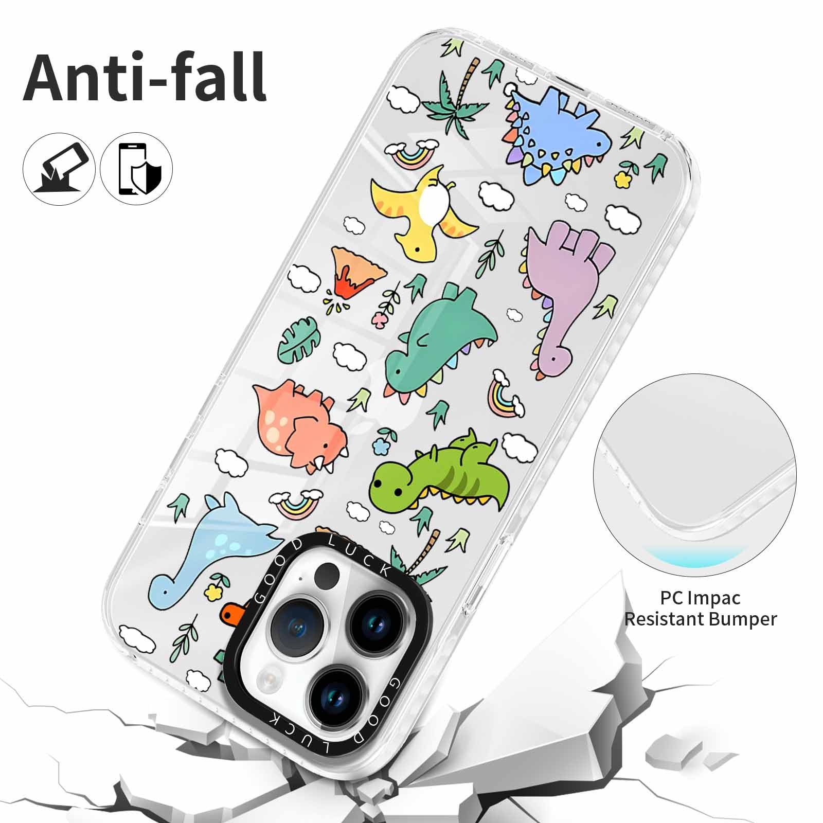 Custodia Ibrida Antiurto 360° Per IPhone 11-16 Pro Max - Foto 6