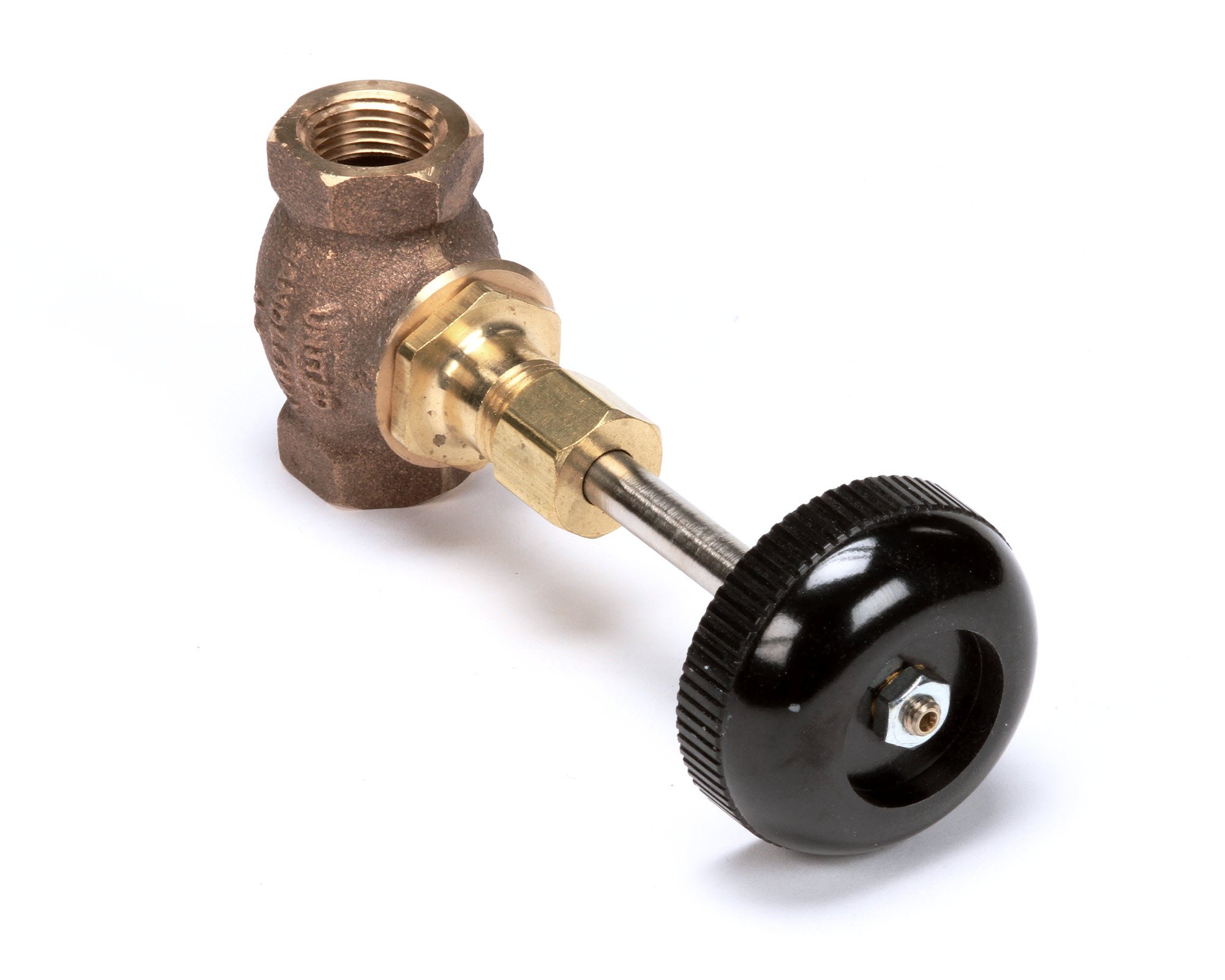 Valve Globe Cleveland 22203 vanne d'arrêt de plomberie 1/2 Npt avec tige 5,25