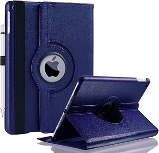 New iPad 9.7 2018 2017 / iPad Air 2 Case - 360 Degree Rotating Stand Protective Cover with Auto Sleep Wake for iPad 9.7 inch 6th Gen, 5th Gen/ iPad Air 2/ iPad Air (9.7-Navy)