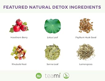 Teami Colon Cleanse and Detox Tea | All Natural Cleanse tea for Men & Women (30 Days Supply, Colon Lemon)