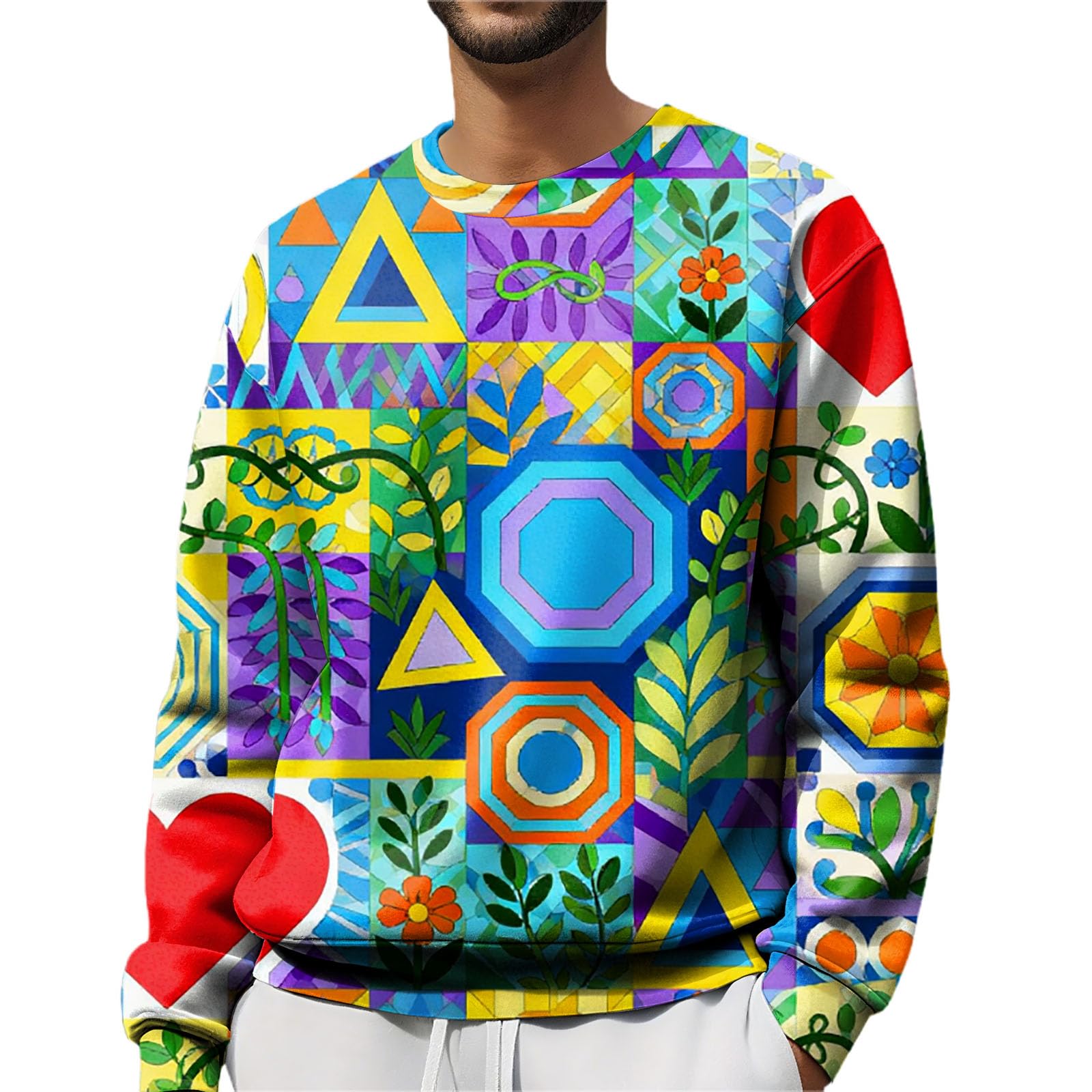 Ropa Protección Solar Sudadera De Manga Larga para Hombre, Estilo Otoño, con Estampado 3D. Camiseta Deportiva Actividades Al Aire Papa Deporte Hombre Chaquetas Camisa Gimnasio