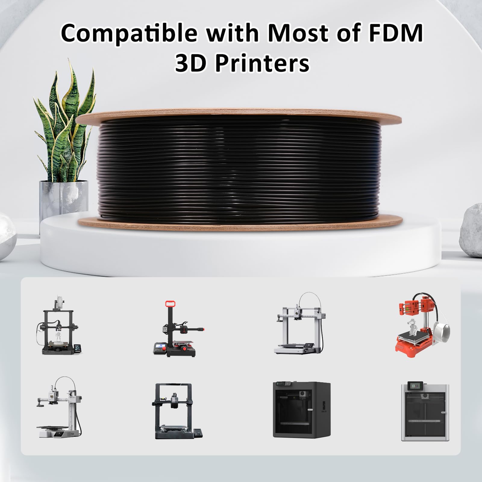 eSUN PLA+ Filament 1KG - Pine Green -4 eSUN PLA+ Filament 1KG - Pine Green -4