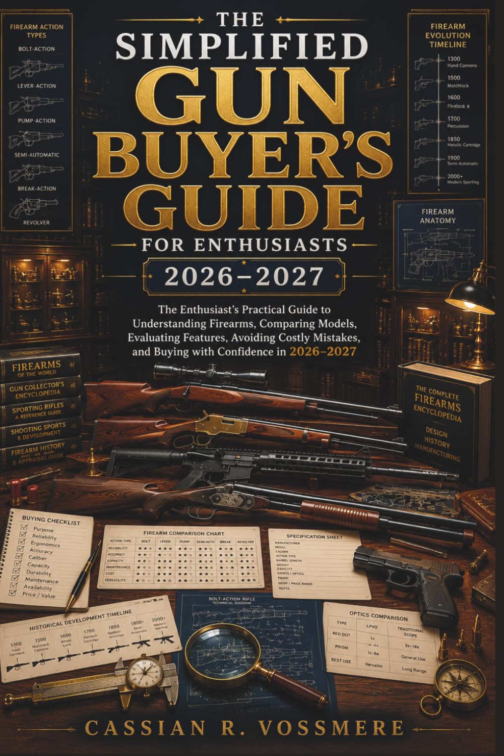 The Simplified Gun Buyer’s Guide 2026-2027 for Enthusiasts: The Enthusiast's Practical Guide to Understanding Firearms, Comparing Models, Evaluating Features, Avoiding Costly Mistakes, and Buying with