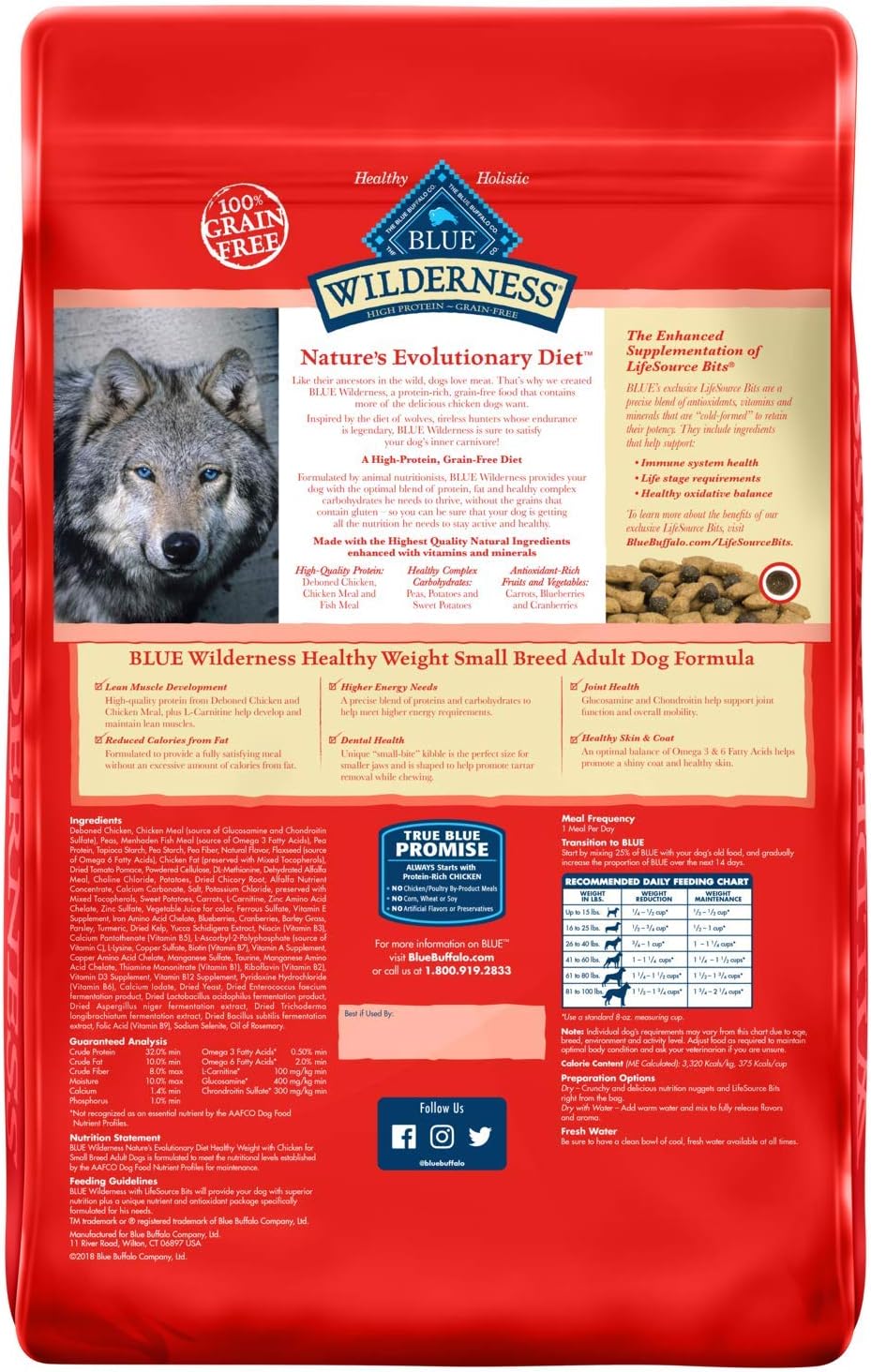 blue wilderness healthy weight small breed