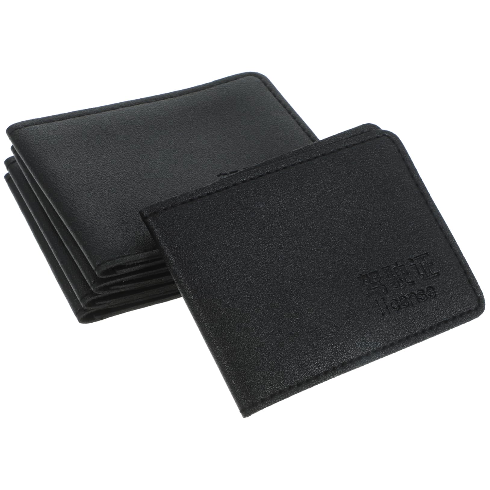 Homoyoyo 5 Pack Modern Credit Cards Purse Bifold Id Holder Wallet Car Card Holder Wallet Driver License Organizer Pu Leather