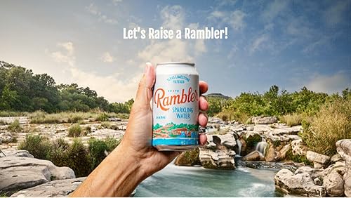 Miniatura 7 de AUTX RAMBLER - Agua con gas original, paquete de 24, latas de 12 onzas, agua con gas filtrada de piedra caliza de Texas