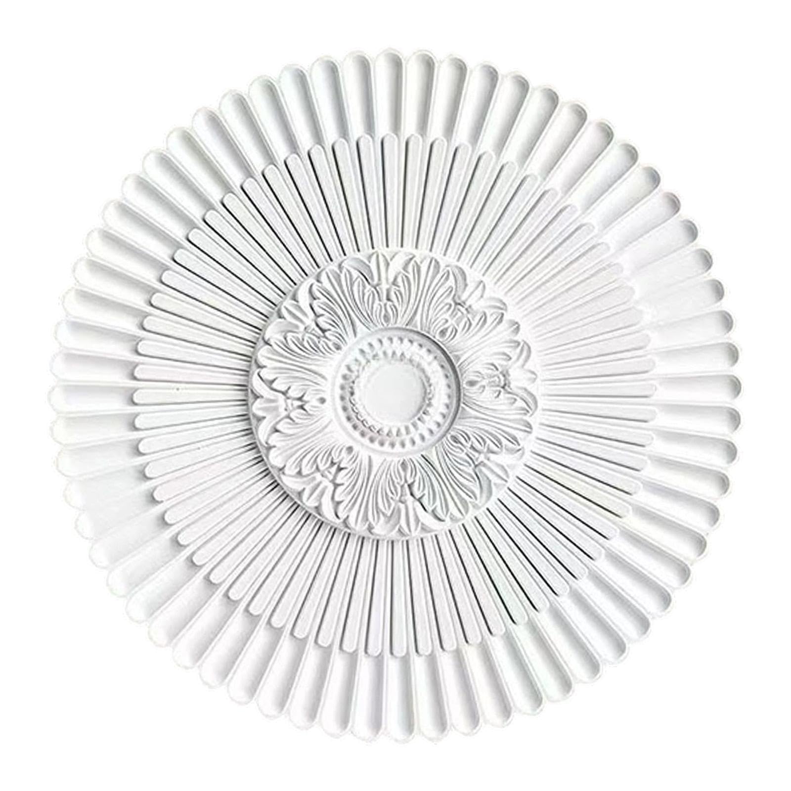 PU Deckenrosette für Leuchten, Dekorplatte für Restaurants, Durchmesser 40cm