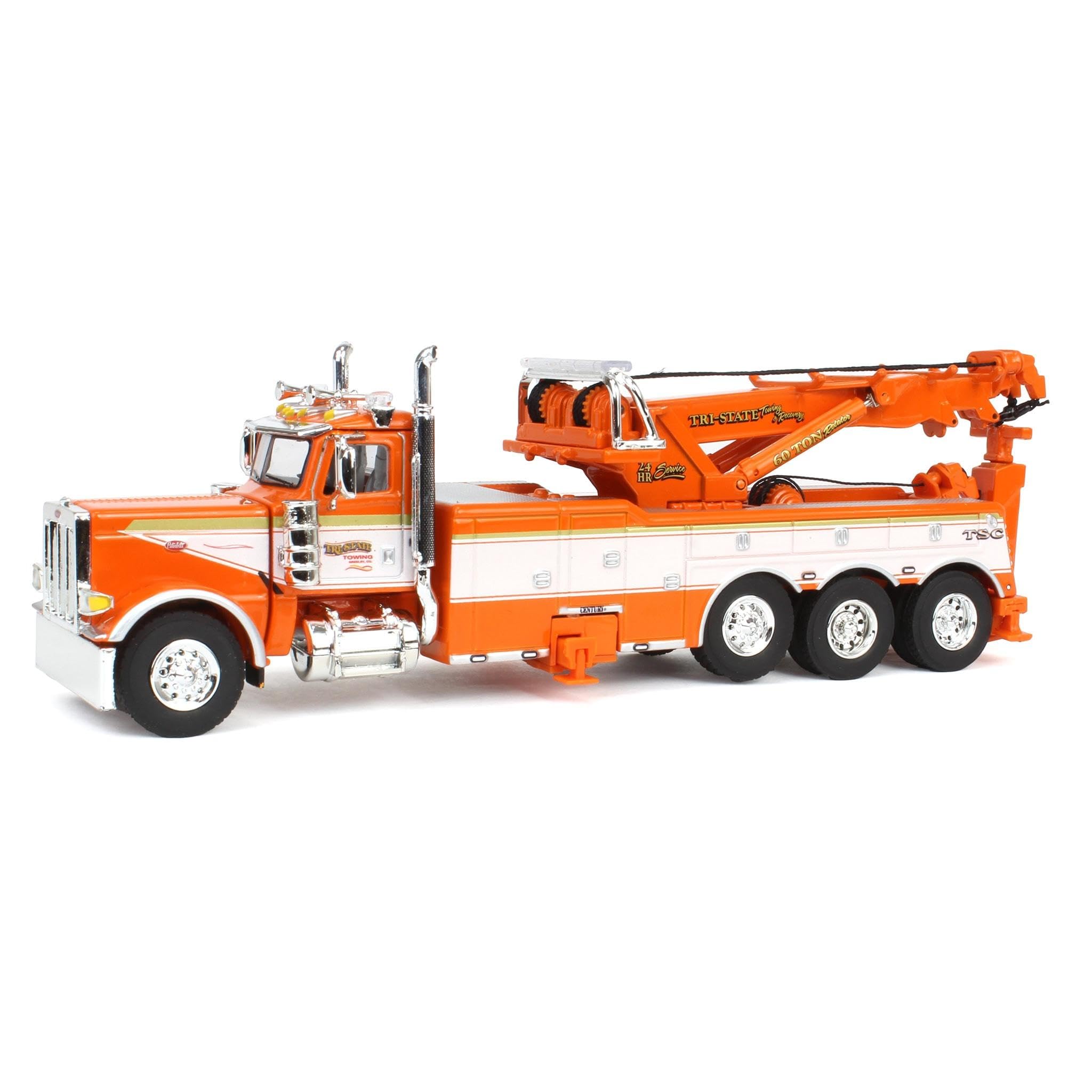Dcp 64 Orange White Peterbilt 389 With Century 1150 Desertcart