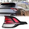 TODO 92402-DW100 LED Tail Lights Compatible With Kia Sportage LXSXEXX-ProX-LineHybrid LXHybrid SXHybrid EX 2023 2024 Rear Lamp Passenger Right Side