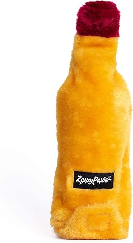 Miniatura 37 de ZippyPaws Happy Hour Crusherz- Juguetes interactivos para perros para mantenerlos ocupados, juguete chirriante de felpa para mascotas para todas