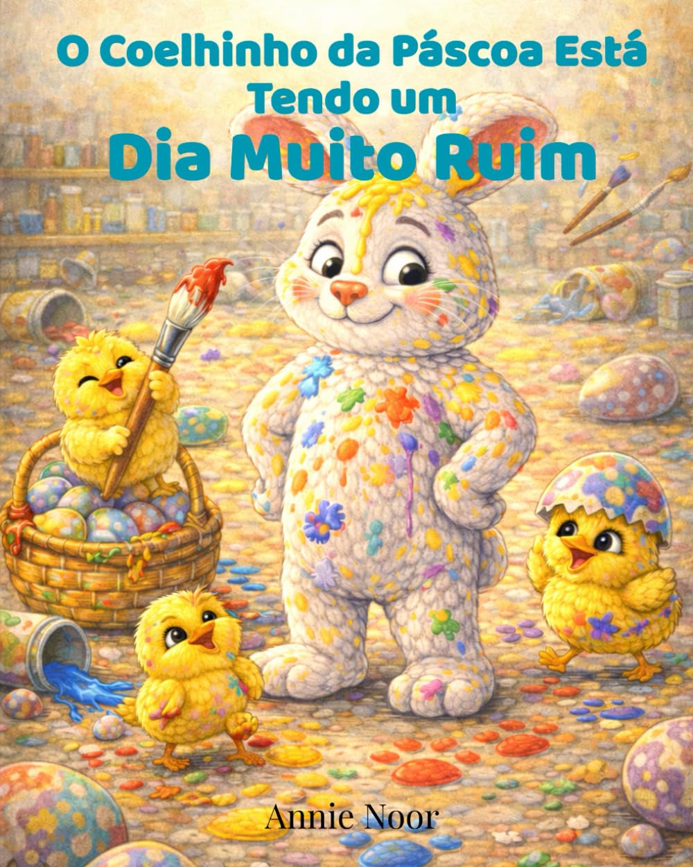 O Coelhinho da Páscoa Está Tendo um Dia Muito Ruim: Uma Aventura de Páscoa Divertida para Crianças e Famílias