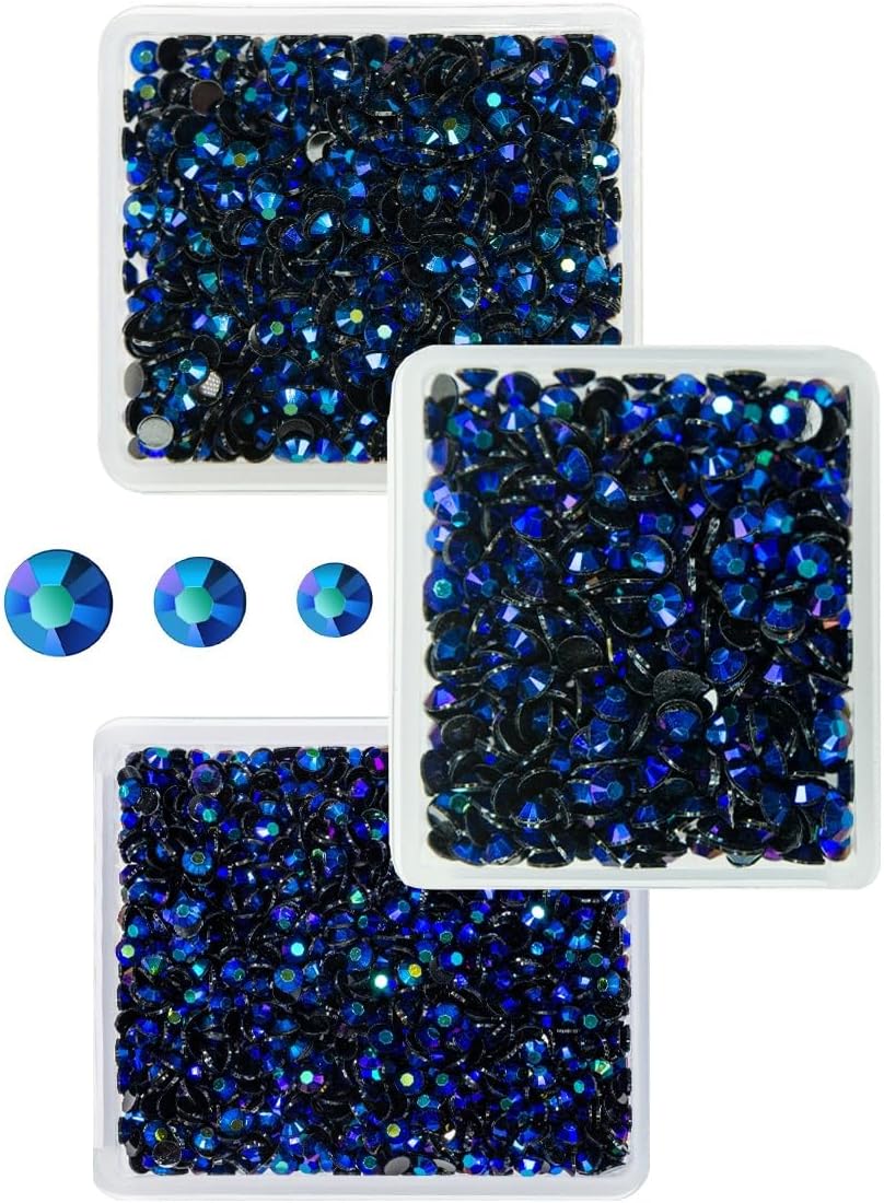 Cristalli Strass Blu AB Applicatore Strass Termoadesivi 300 Strass ...