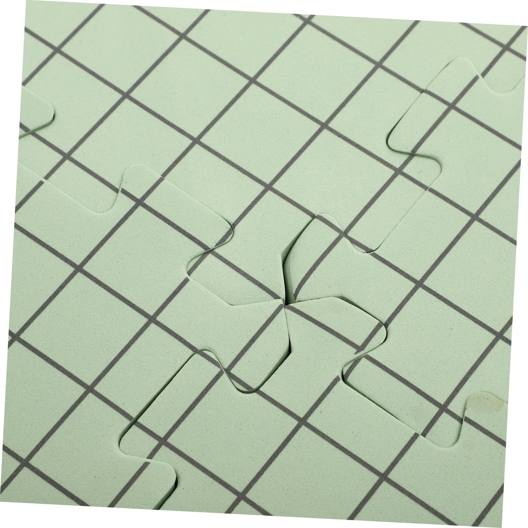 Gatuida Kit per Uncinetto con Tappetino Bloccante Leggero in Schiuma Verde Chiaro e Spilli in Acciaio Inossidabile, Dimensione Portatile per Progetti Fai-da-Te e Lavori di Ricamo