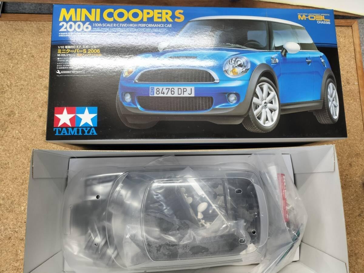 未開封 ミニクーパーs 2006 タミヤ XB 電動RC Mシャーシ M-03L 未開封