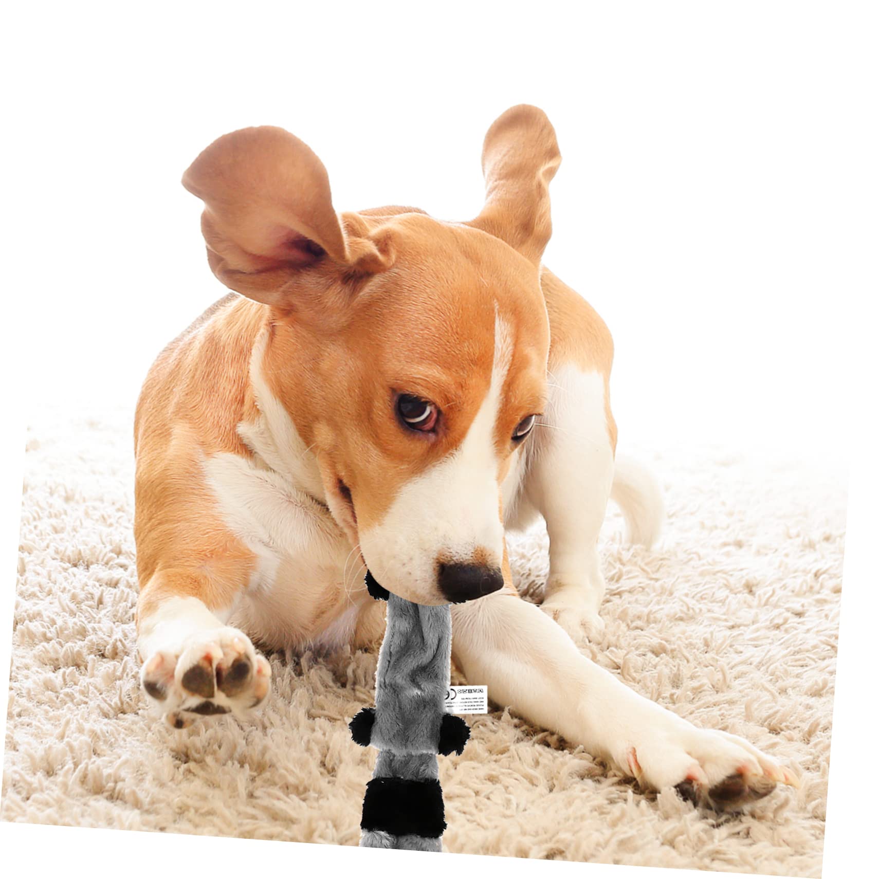 Kisangel 9pièces Jouets à Mordre pour Chien Peluche Squeaky sans Rembourrage Jouets Interactifs pour Chiots