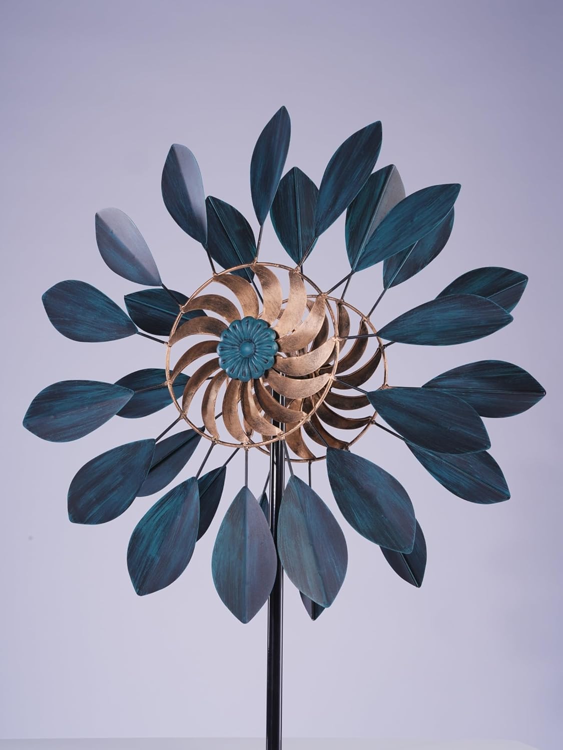 SIHANM Wind Spinners Outdoor for Yard and Garden, Metal Large Wind Spinner & Sculptures 84 Inch, Garden Spinner Windmills for Yard Decor Gifts for Friends