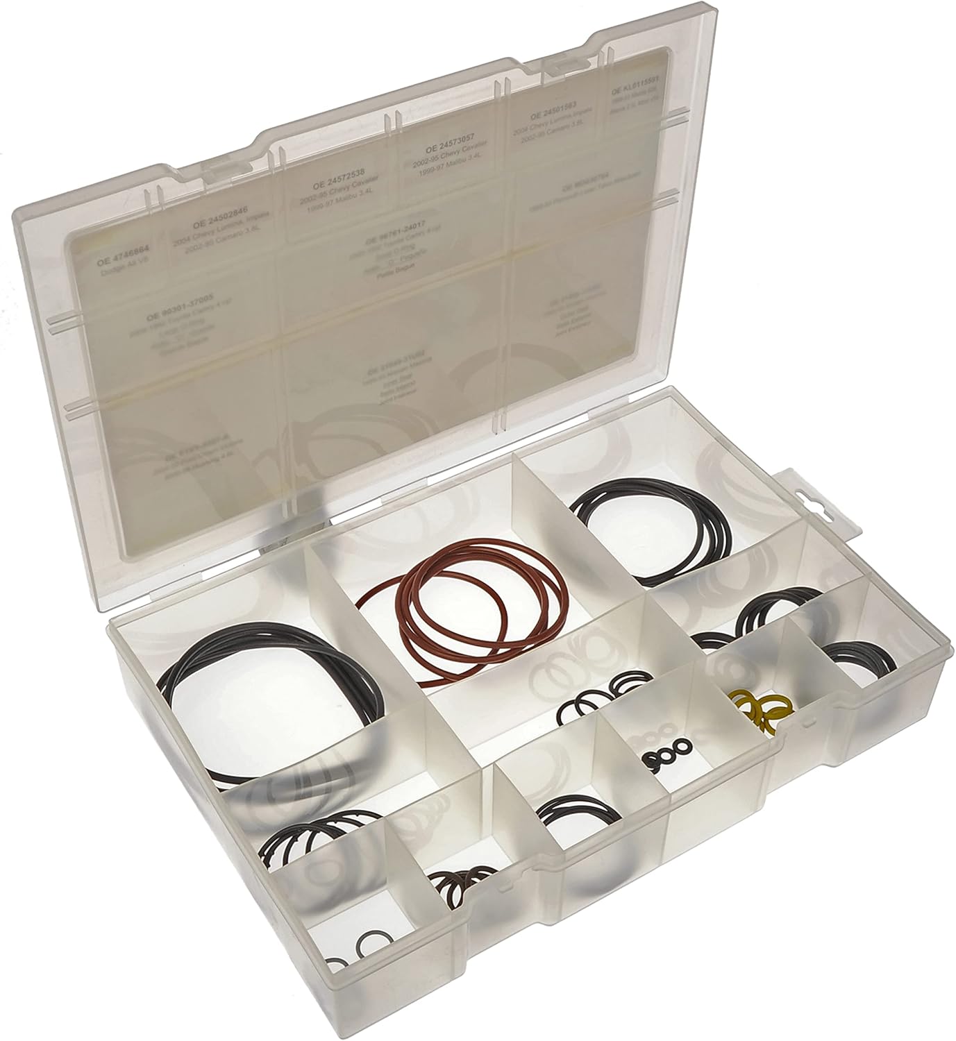 Dorman 80022 Coolant O-Ring Tech Tray, 60 Piece Universal Fit