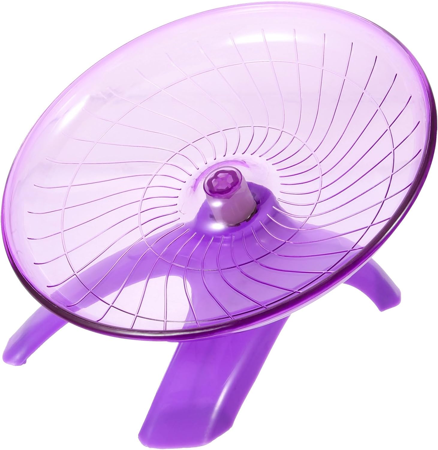POPETPOP Hamster Running Wheel Rat Flying Saucer Toy