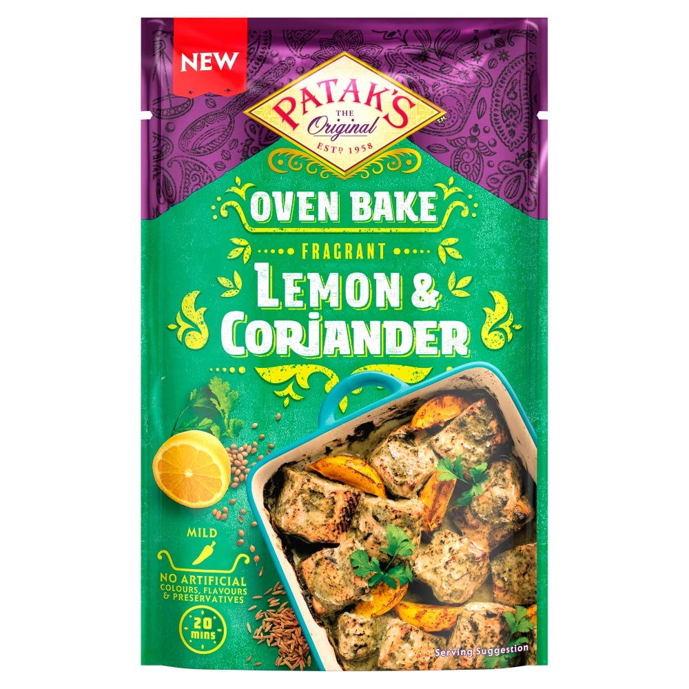 Patak's Oven Bake Lemon & Coriander, 120g