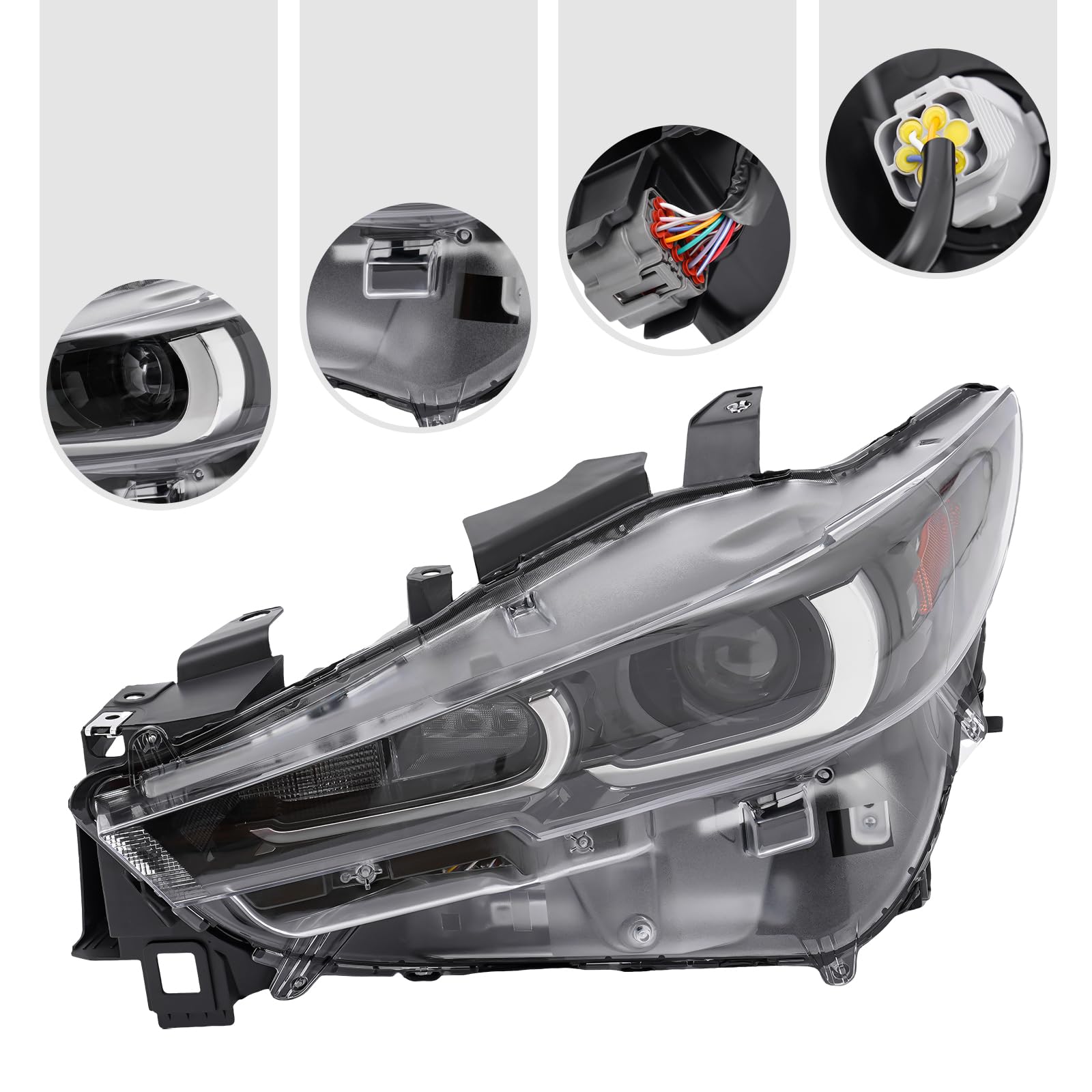 Amazon.com: Full LED Headlamp Assembly for Mazda CX-5 2022-2023