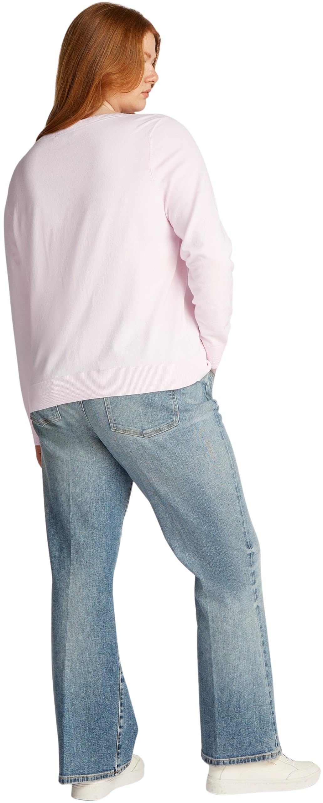 Tommy Hilfiger Jersey Mujer Jersey Stitch con Cuello Barco