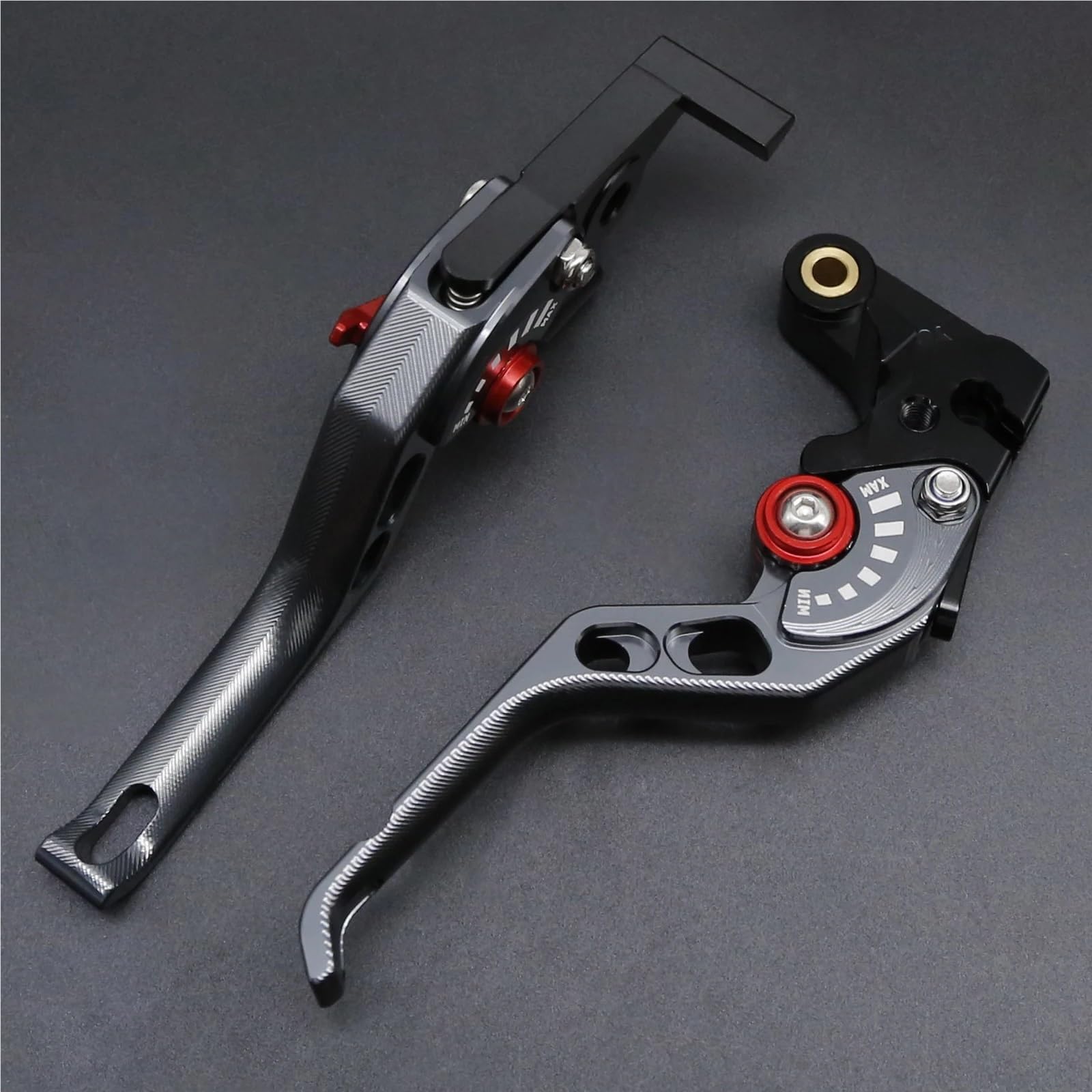 Fit FOR CFMOTO CF Moto XO-1 Papio 125 CF125 / Racer ABS Accessories 2 Finger CNC Adjustable Brake Clutch Lever(Black)
