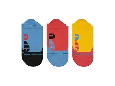 Stance Mixed 3-Pack Crew Cut Socks Shoes Blue : MD (US Men