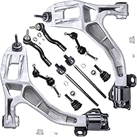 Vista 357 de Detroit Axle - Kit de suspensión delantera de 10 piezas para Chrysler 200 2007-2010 Sebring 2008-2014 Dodge Avenger 2008-2014, 2 brazos de control