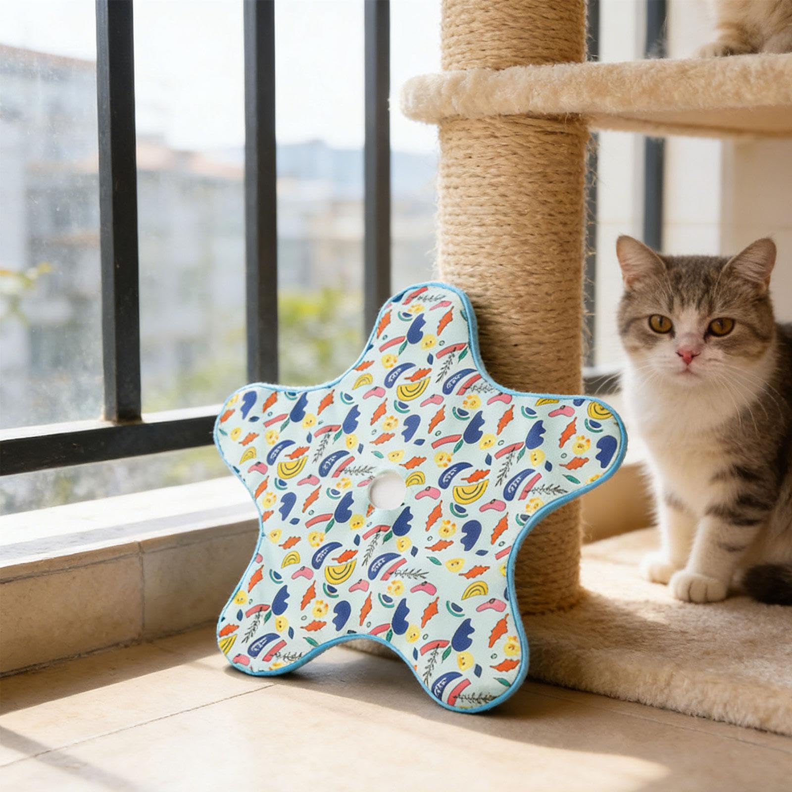 Perfeclan Magique à Plumes dissimulées et Mobiles, Jouet d'exercice Amusant pour Chatons, Jeu interactif Automatique pour Chatons, Canard
