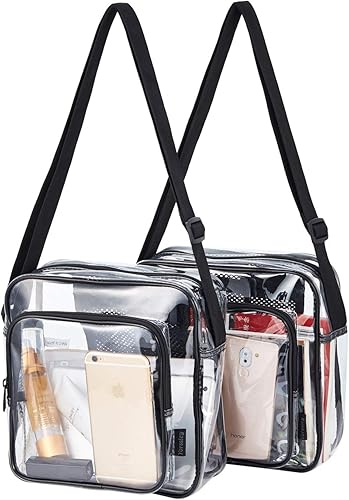 Clear Tote Bag Heavy-Duty Purse - Work Totes Purse Large Concert College Sports