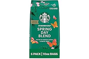 Starbucks Spring Day Blend Ground Coffee, Limited Edition