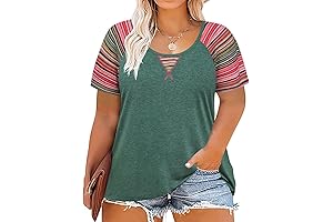 Curvylicious Spring Charmer: Plus Size Tunic Top