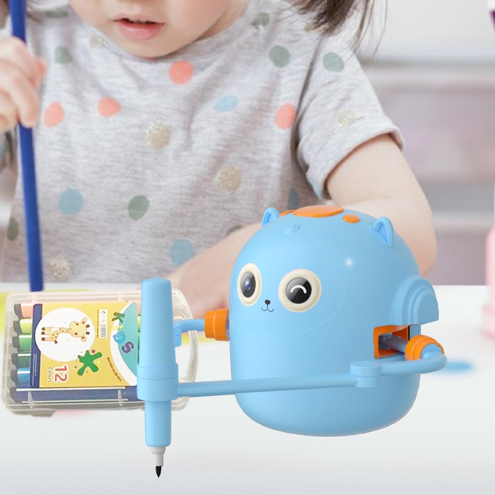 Fenteer Kinder Zeichnen Roboter Kreatives Malerei Lernspielzeug für Kinder Geburtstag Geschenk