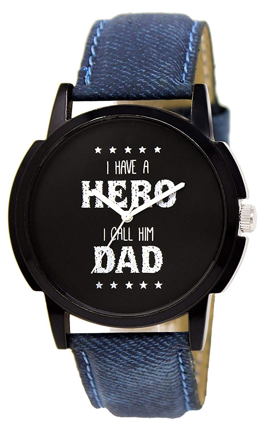 HORCHIS Casual Analog Black & White Dial Mens Leather Watch-HORC_ENT_11296 (B08BG3291G) Amazon Price History, Amazon Price Tracker