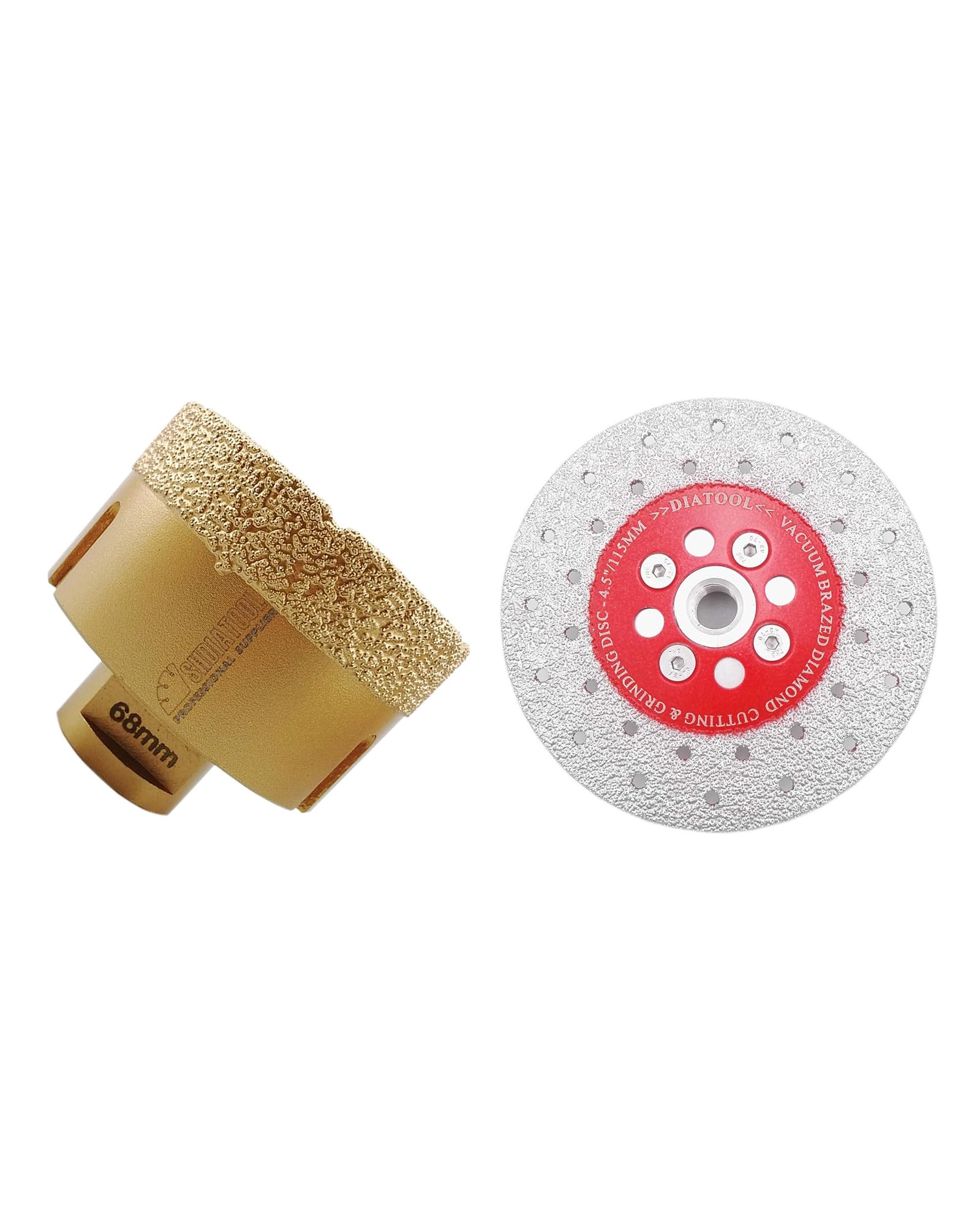 Forets diamant et disque diamant 115mm SHDIATOOL pour percer sans casser le carrelage
