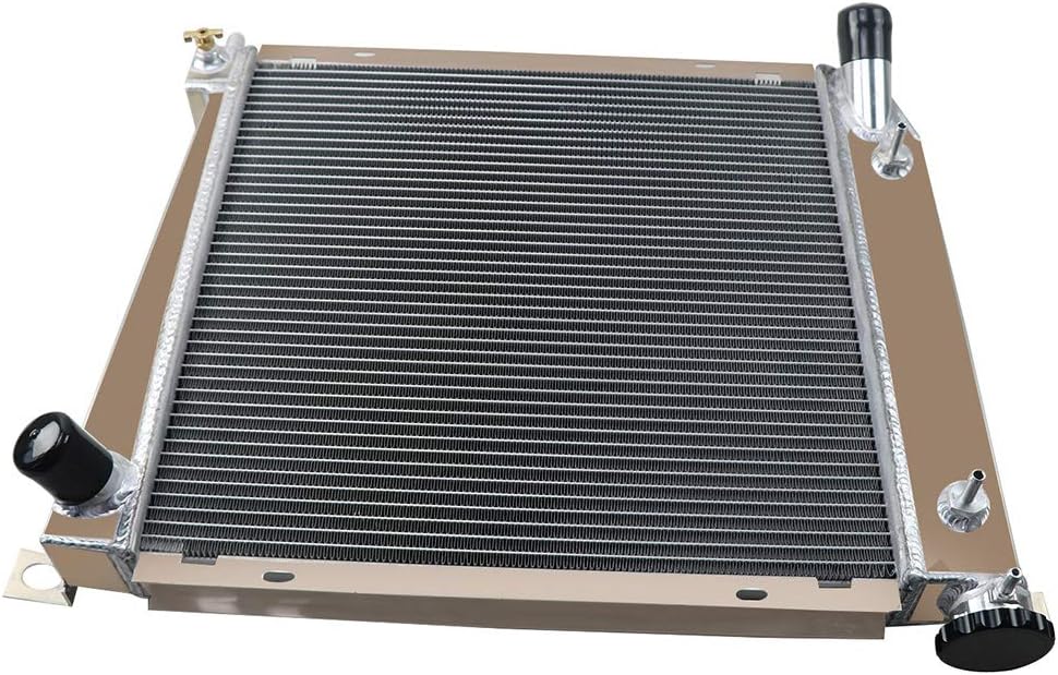 ALLOYWORKS 2 Row Aluminum Radiator For 1985-1994 Ford Ranger /1985-1990 Ford Bronco II /1991-1994 Ford Explorer / 91-94 Mazda Navajo /1994 Mazda B4000