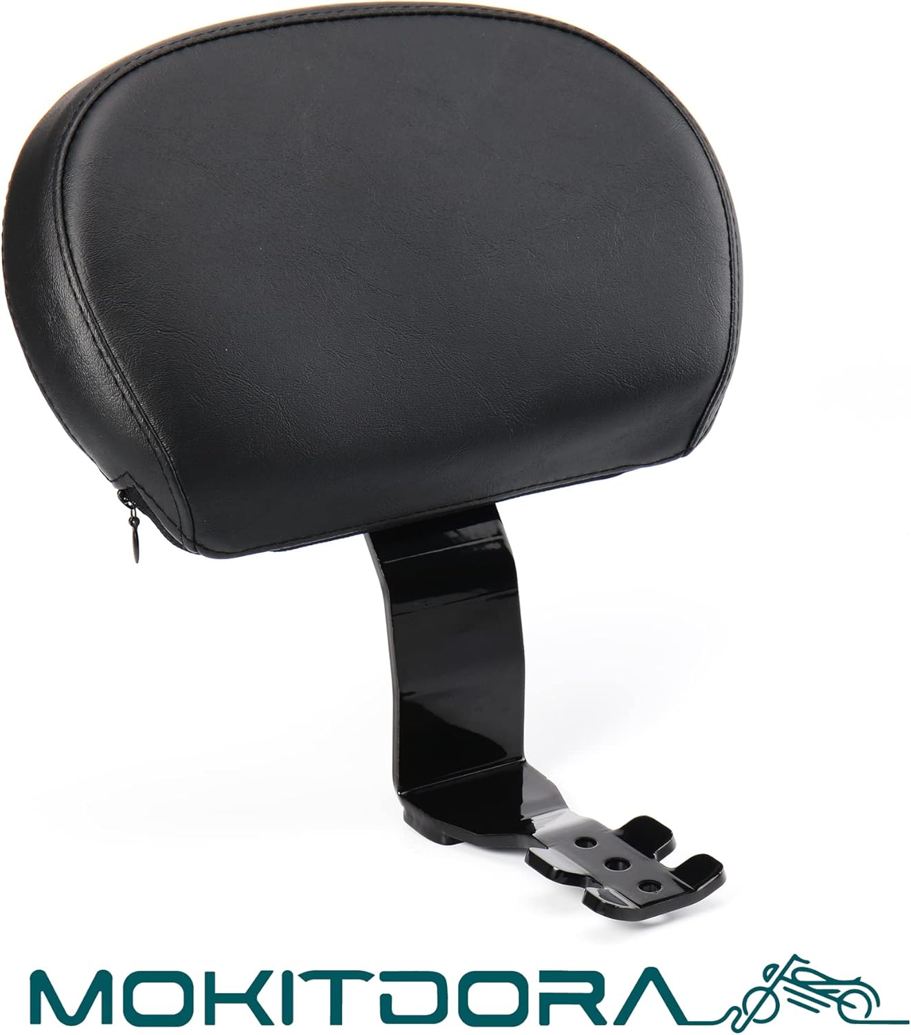 MoKitDora Black Driver Backrest Sissy Bar Plugin Back Rest