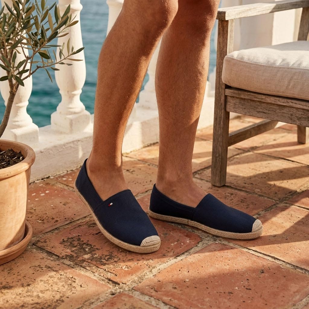 OZABI Espadrilles Homme élégantes été Slip-on Style Chic décontracté