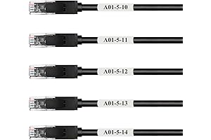 Mr-Label Self-Laminating Cable Labeling Wrap Around Labels for Wire Marking Identification Printed...