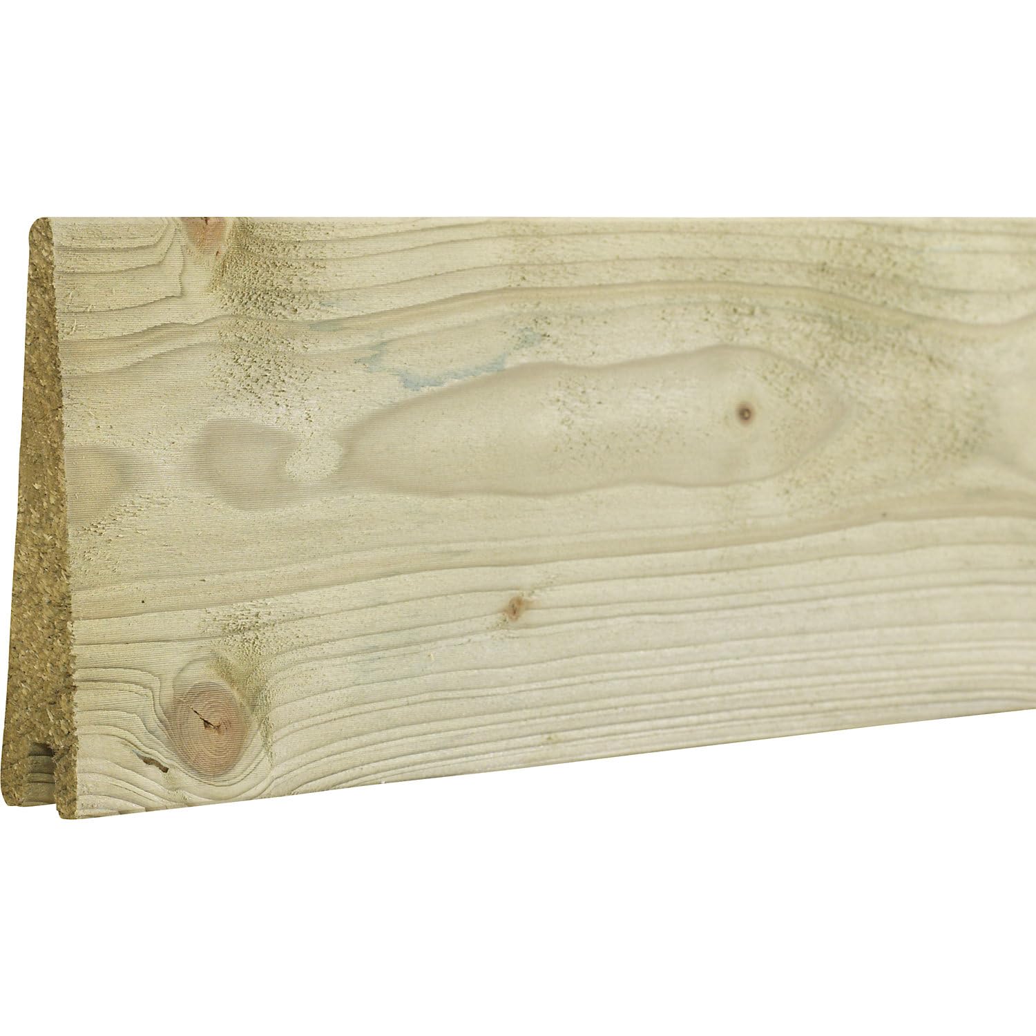 Kaiser + Kraft Mülltonnenverkleidung Klink Profil | Holz, LxBxH 1940 x 970 x 1080 mm, natur