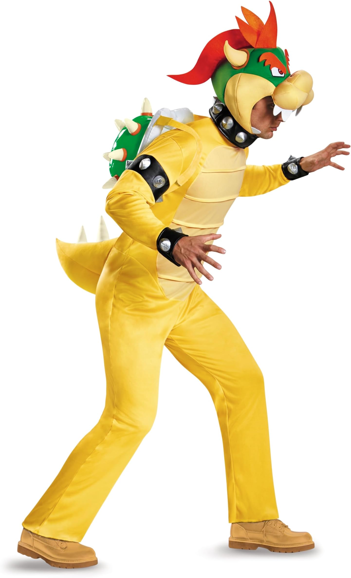 Disguise Plus Size Deluxe Bowser Costume, Multi, XXL